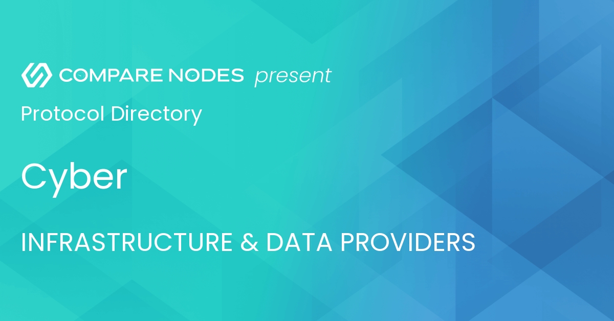 Cyber RPC Providers, Nodes and APIs in 2026