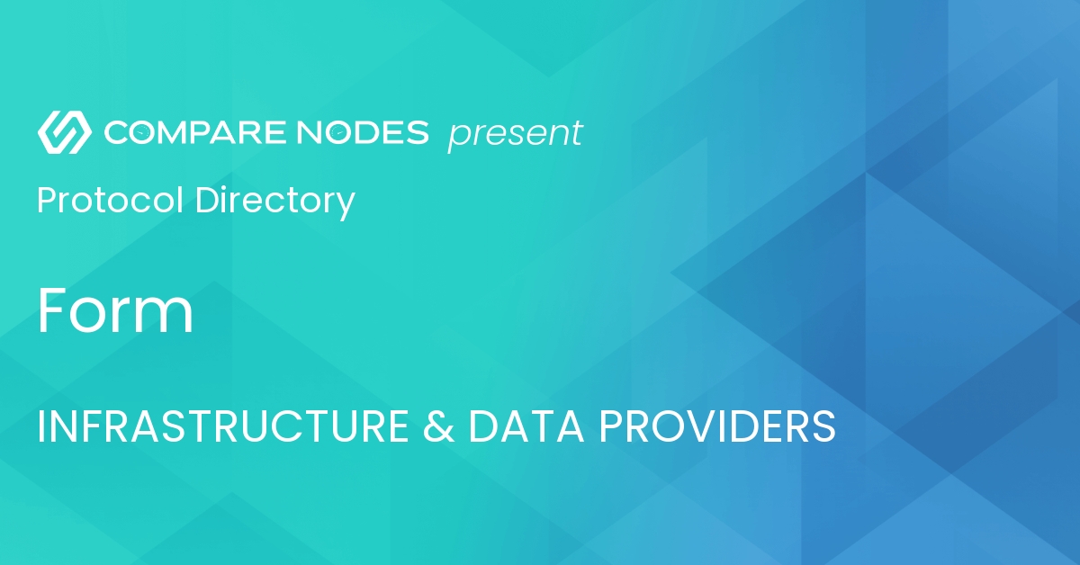 Form RPC Providers, Nodes and APIs in 2026