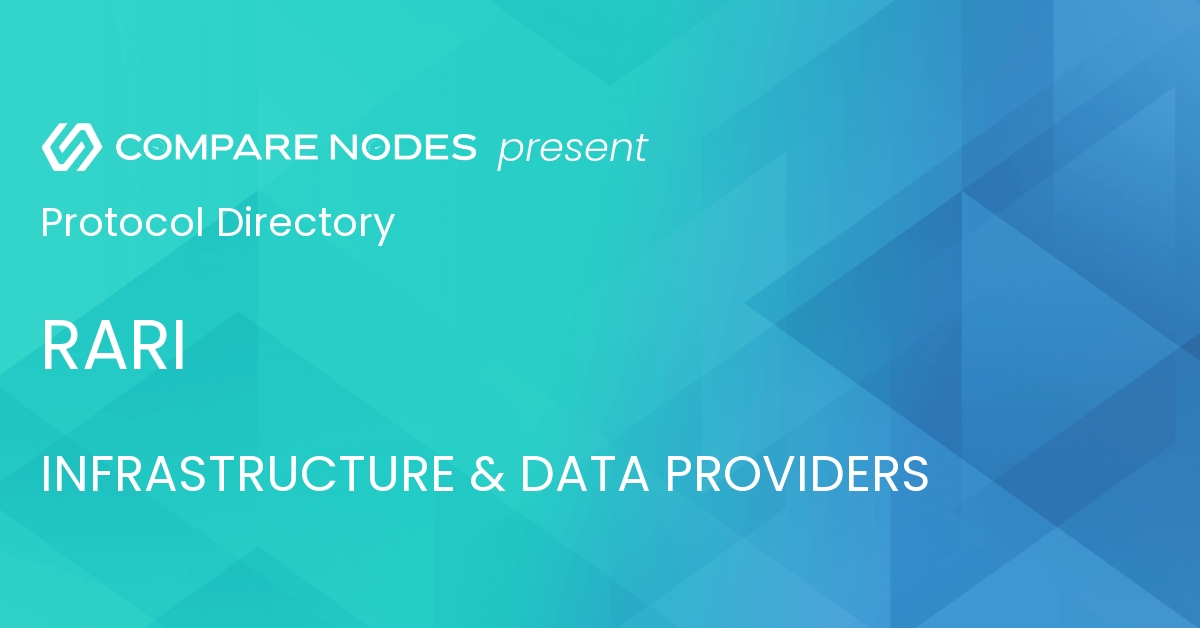 Api Rari RARI Providers & Independent RPC Performance Metrics